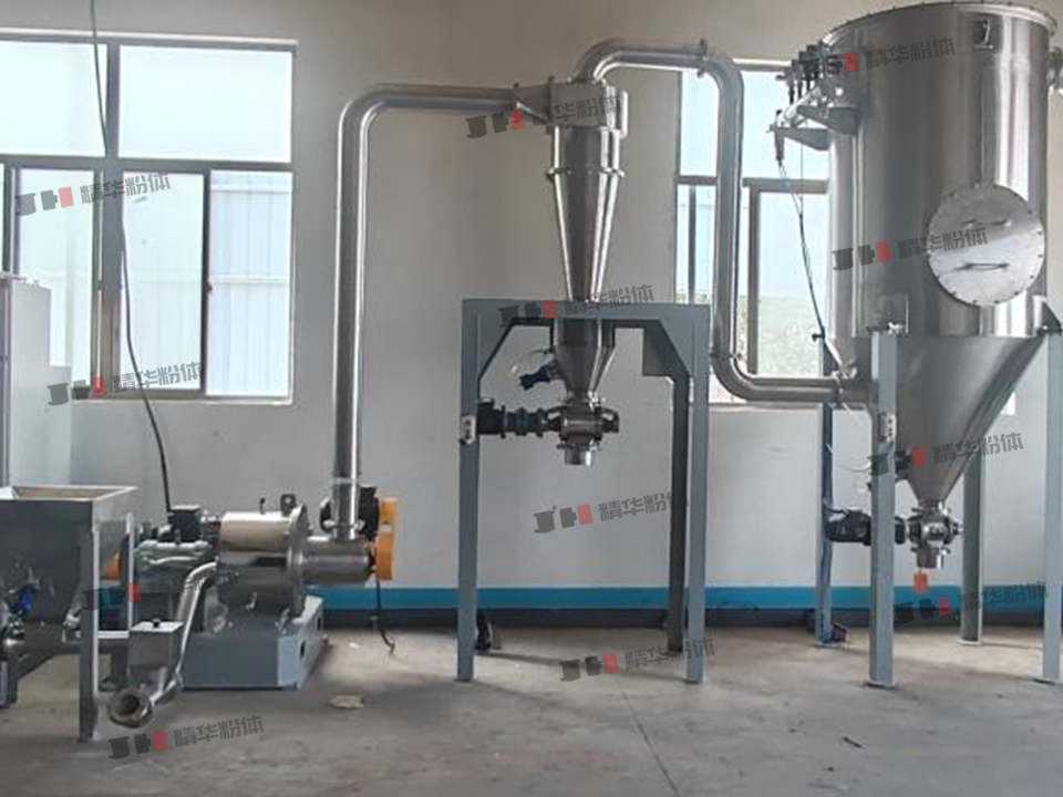 化工鹽超微粉碎機--甘肅某公司