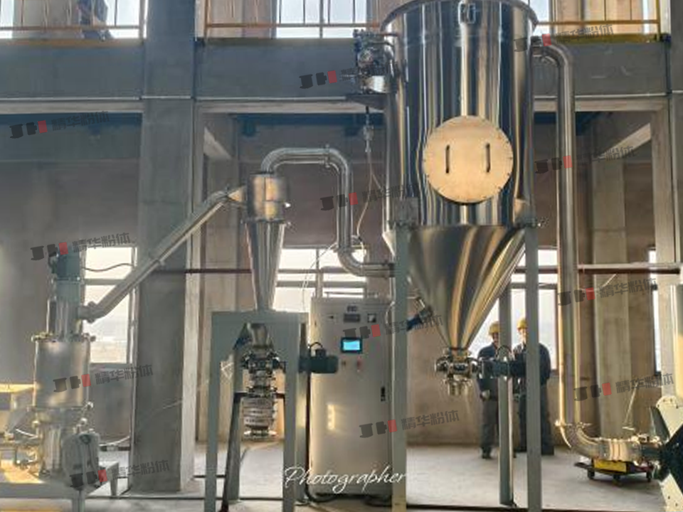 多孔碳氣流粉碎機--山西某公司